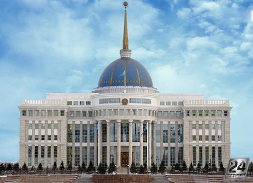 Церемония поднятия штандарта президента казахстана состоялась в акорде