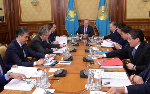 Н.назарбаев: на сегодняшний день из ста шагов полностью выполнено 23