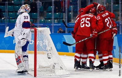 С кем сборная россии по хоккею сыграет в четвертьфинале олимпиады